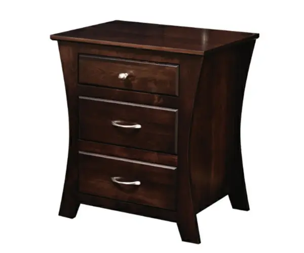 Roseberry Collection 3 Drawer Nightstand