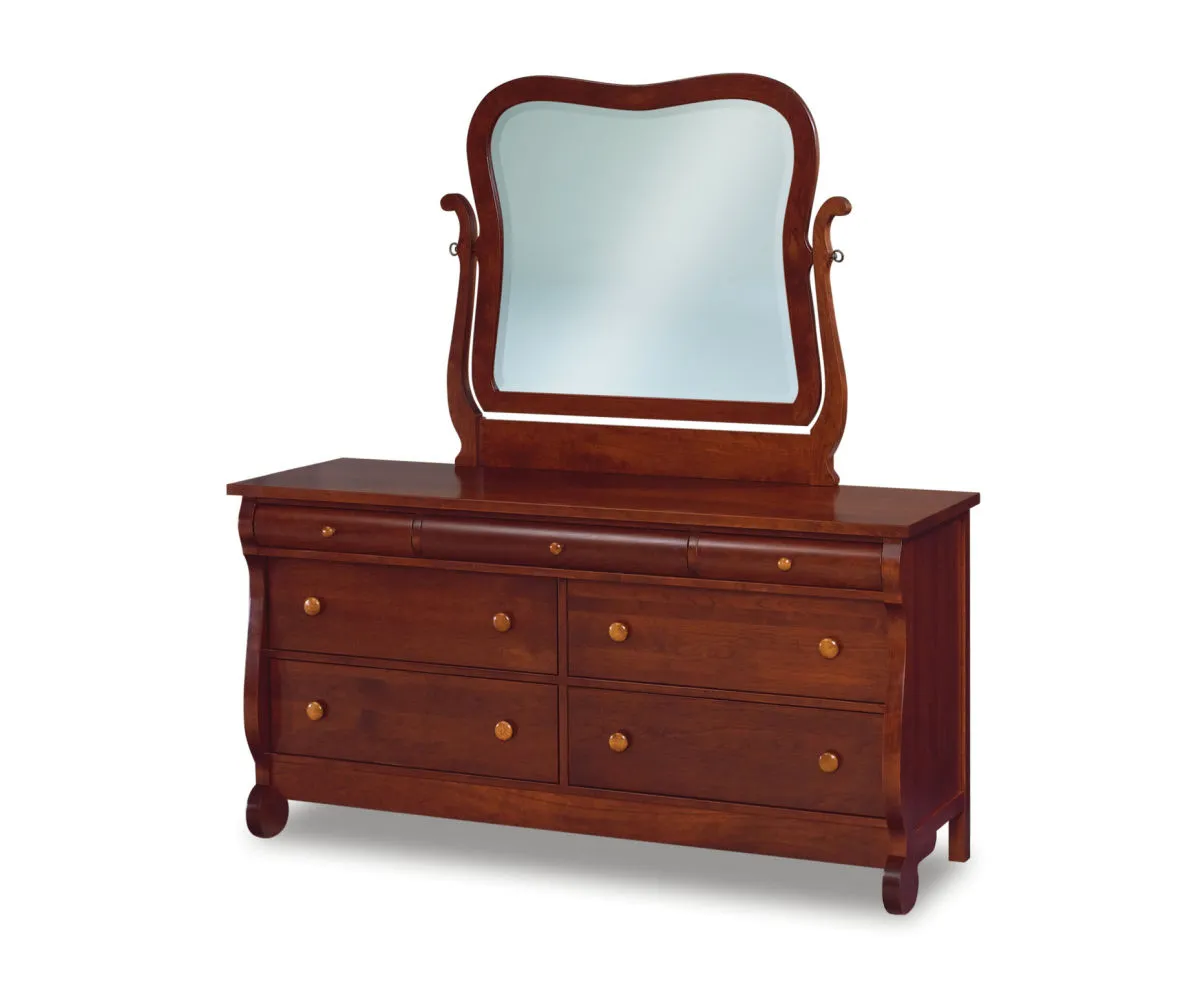 Old Classic Sleigh 7 Drawer Dresser - 65"W