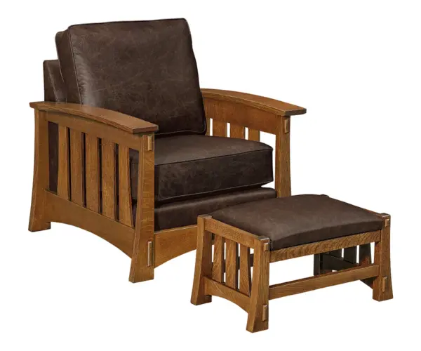 Highland Deluxe Chair with Footstool