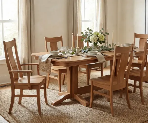 Millsdale Double Pedestal Dining Collection