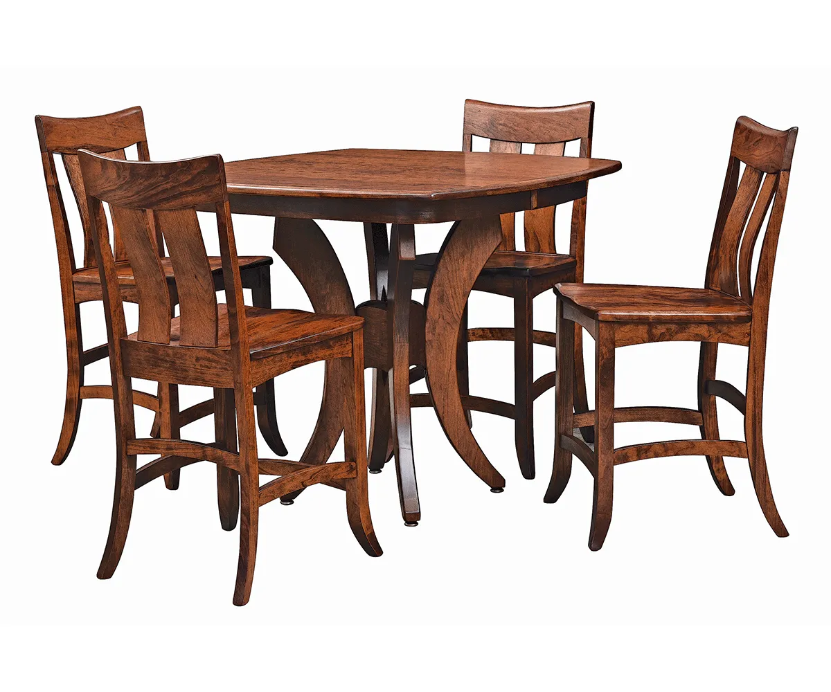 Galveston G2 24" Stationary Bar Chair - Image 2
