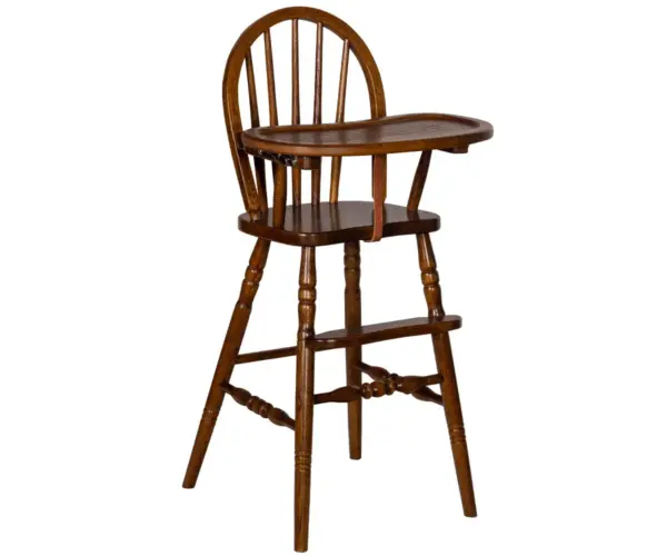 Highchair 5 Spindle Bow