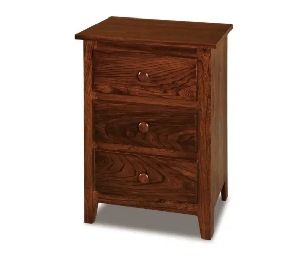 Shaker 3 Drawer Nightstand - 20"W