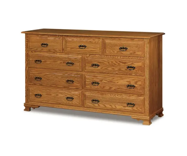 Heritage 9 Drawer Dresser