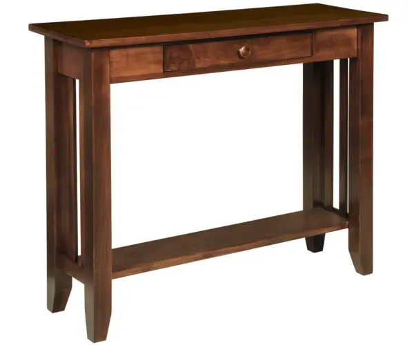 Mission Hall Table with Drawer