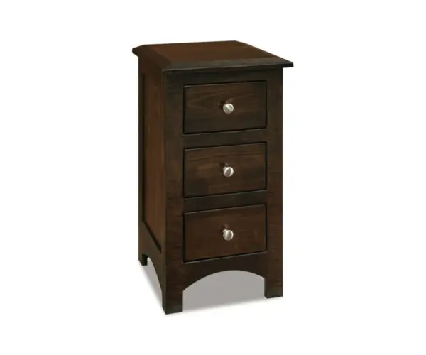 Finland 3 Drawer Nightstand