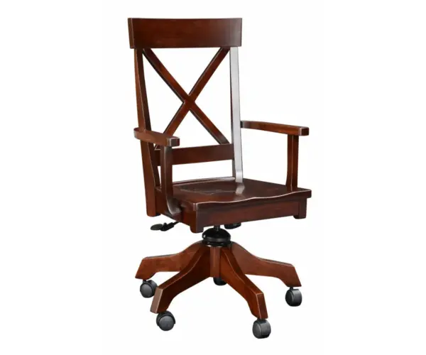 Single X Desk Chair