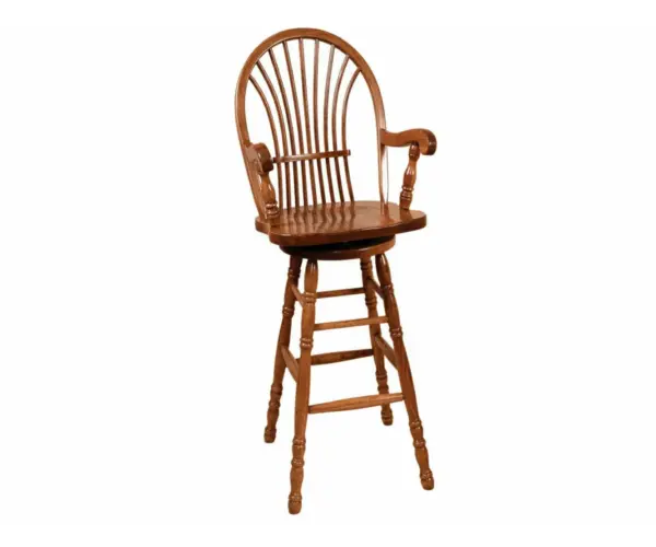 Bow Sheaf 30" Swivel Bar Stool