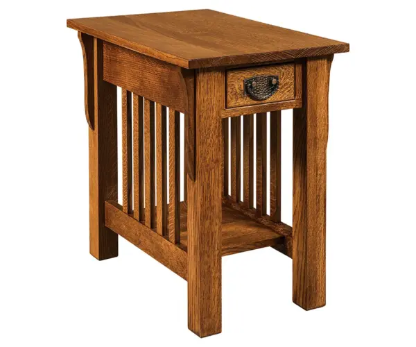 Bow Arm Mission End Table