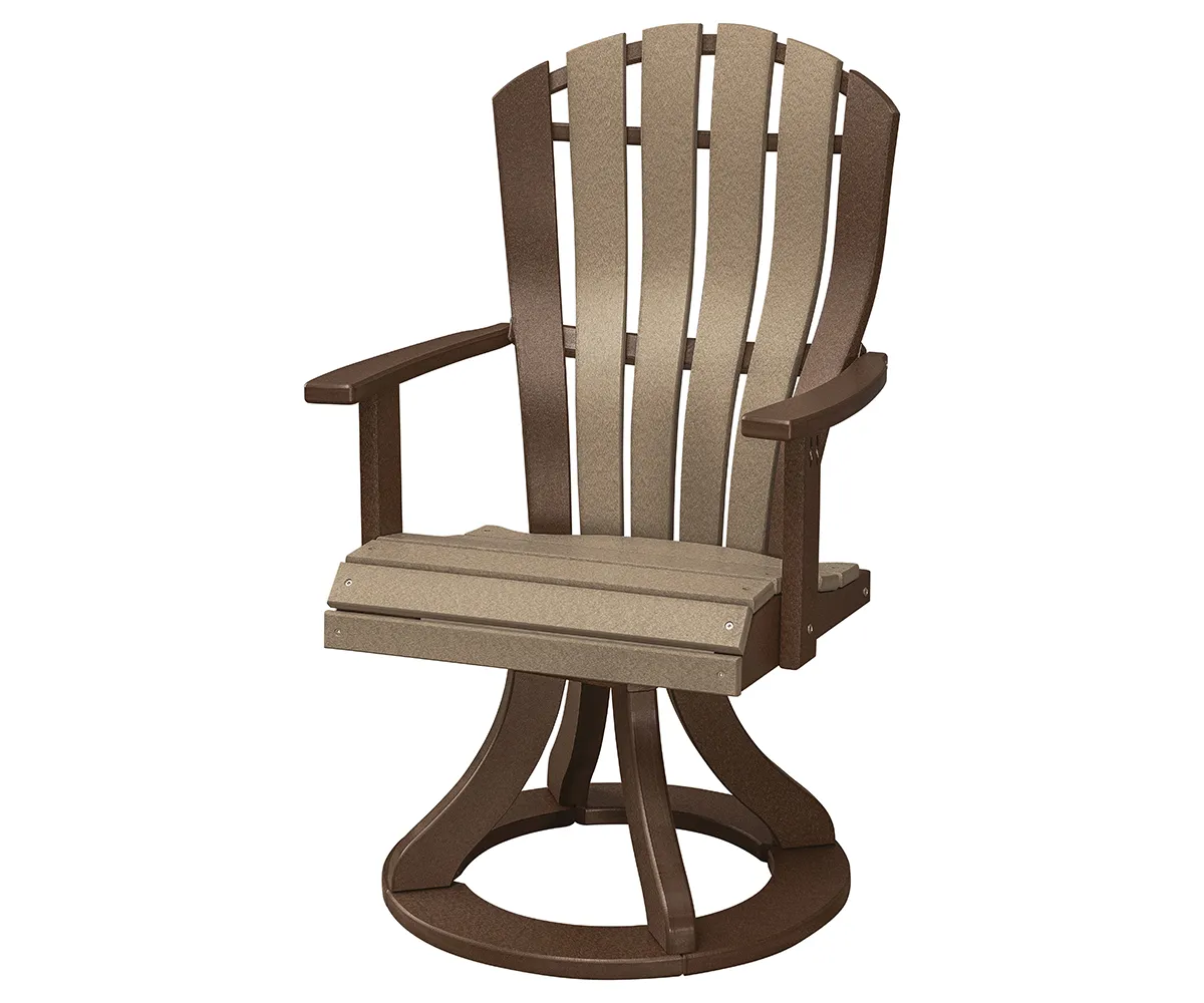 Bentback Swivel Dining Chair