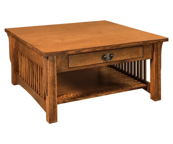 Cubic Coffee Table with Drawer