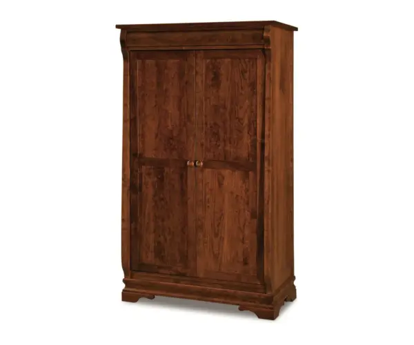 Chippewa Sleigh Wardrobe Armoire - 43"W