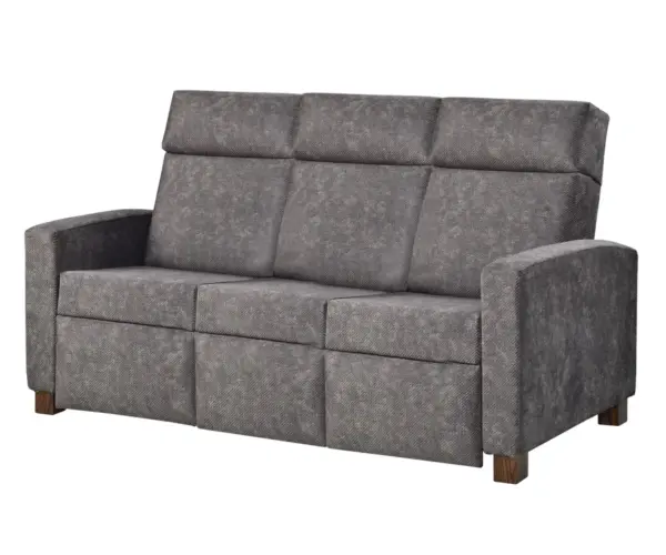 Modern Shaker Push Back Sofa Recliner