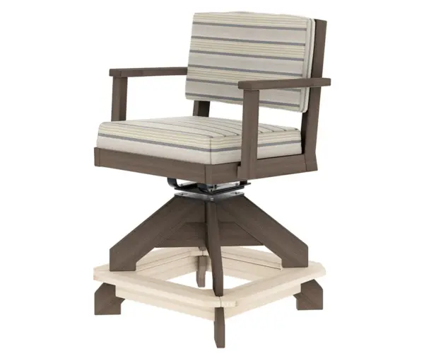 Bellaire Swivel Spring Chair - Counter Height