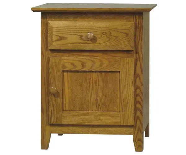 Shaker 1 Drawer 1 Door Nightstand