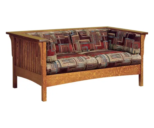Cubic Slat Loveseat