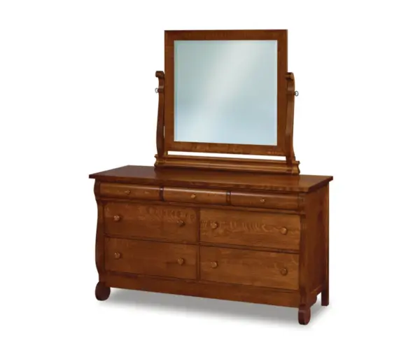 Old Classic Sleigh 7 Drawer Dresser - 58"W