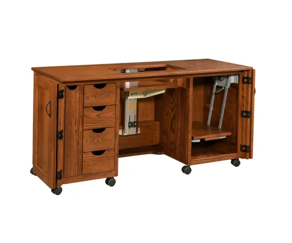 Flat Top Sewing Cabinet