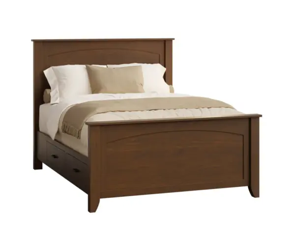 Jackson Arched Panel Bed With Drawer Unit