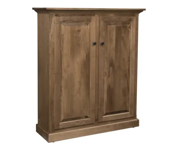 Traditional Double Door Bookcase - 48"H