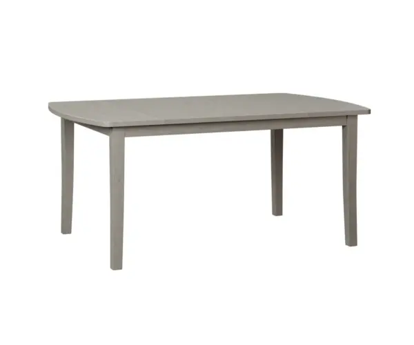 Curved Shaker Leg Table
