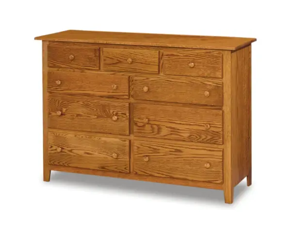 Shaker 9 Drawer Dresser - 59"W