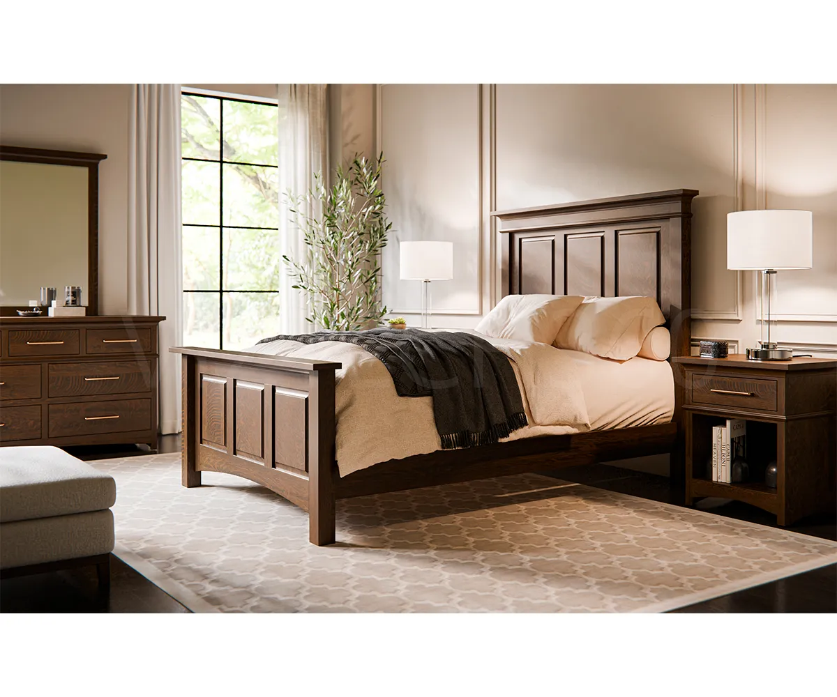 Old World 1 Drawer Open Nightstand - Image 2