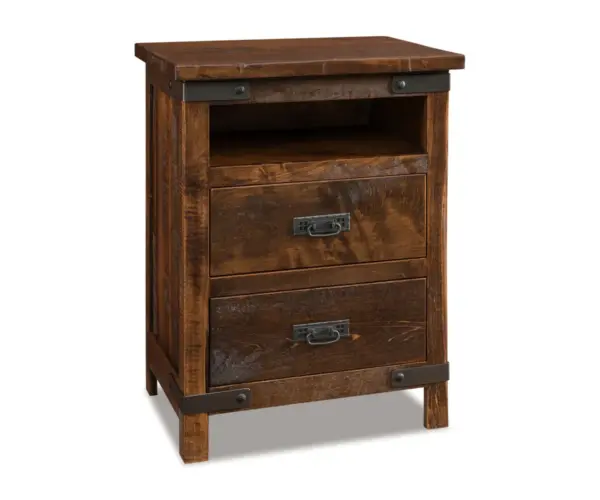 Ironwood 2 Drawer Nightstand