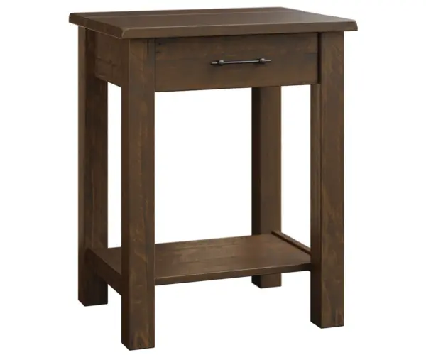Barn Floor Large 1 Drawer Nightstand