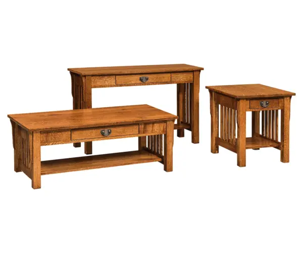 Bow Arm Mission Occasional Tables