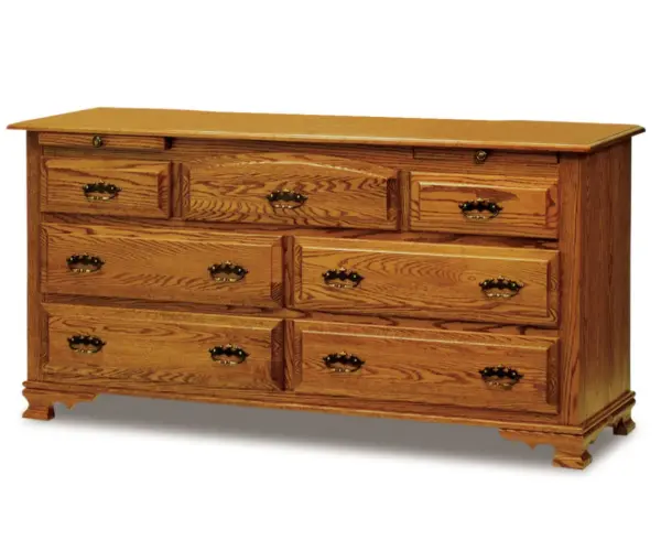 Heritage 7 Drawer Dresser With Jewelry Drawers