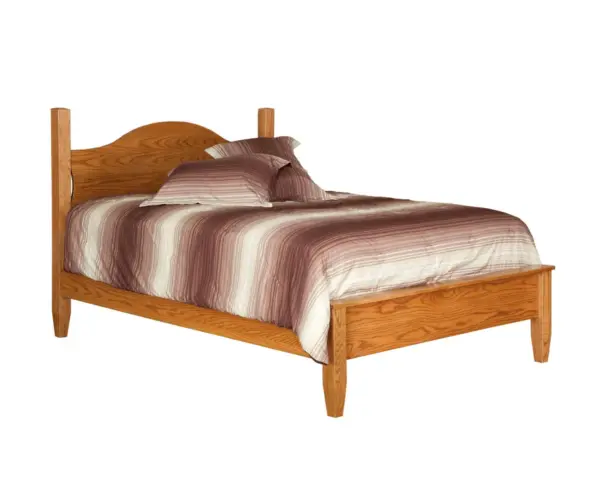 Shaker Crescent Bed