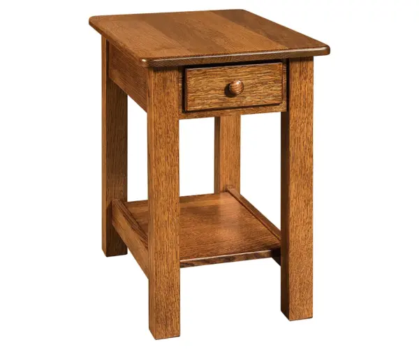 Contemporary Mission End Table
