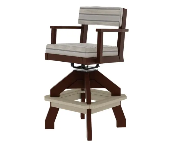 Bellaire Swivel Spring Bar Chair