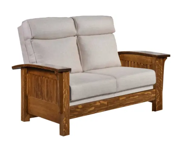 Mission Love Seat Stationary A